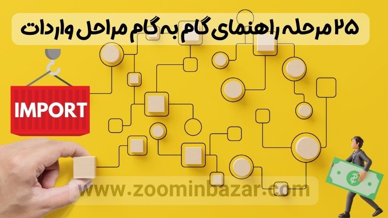 25 مرحله راهنمای گام به گام مراحل شروع واردات